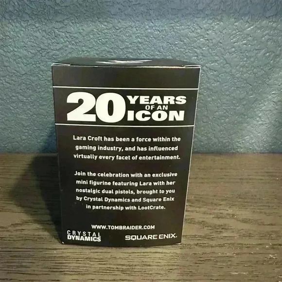 Loot Crate Gaming - LARA CROFT - Tomb Raider - 20 Years of an Icon - Figure BNIB - Picture 3 of 5